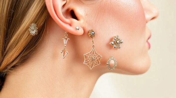 5 modèles de boucles d'oreilles clips stylés et pratiques