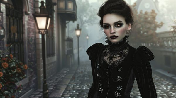 Élégance sombre : choisissez votre vêtement gothique